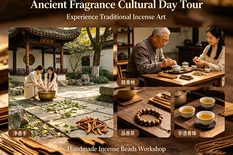 Guangzhou Huadu Qixi Tour: Aromatic Culture & Incense Making