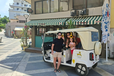 Heraklion: Electric Tuk Tuk City Tour 3 HOUR TOUR