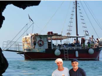 Uninhabited Island: Discover Plavnik with a Pirate Ship