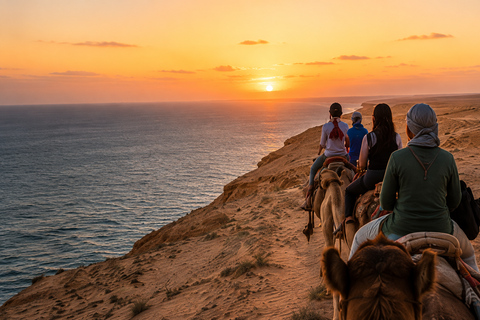 Dakhla: Sunset Camel Ride with Mint Tea and Photos