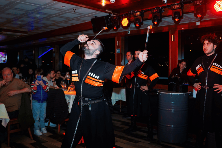 Istanbul Bosphorus Dinner Cruise with Live Shows & Transfer Dinner Cruise – Soft Drinks & Transfer Included