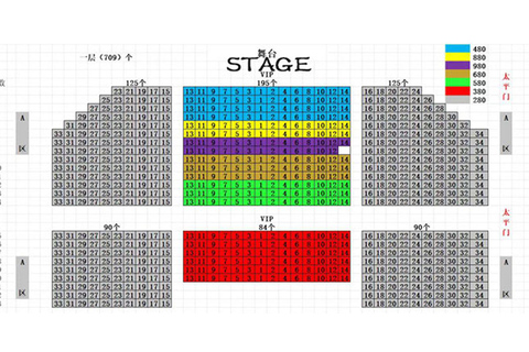 Chaoyang Theater Beijing Acrobatic Show Tickets Mid Rows 9 - 11