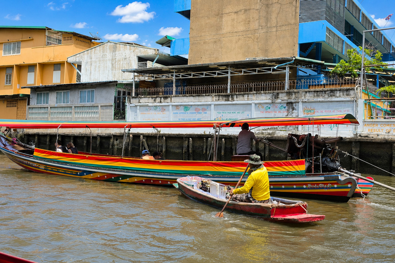 Bangkok : Hidden Canal Tour & Longtail Boat Experience Small Group Tour