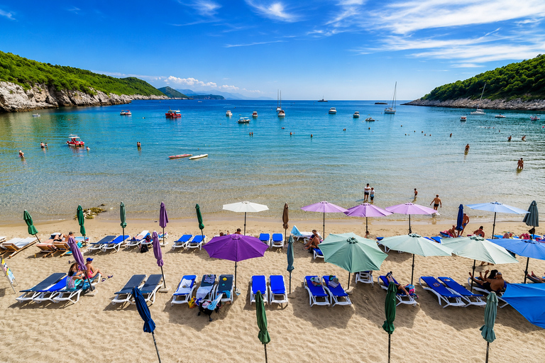 Dubrovnik: FUN 3-Island Cruise, Blue Cave/ Drinks FR ENG ESP