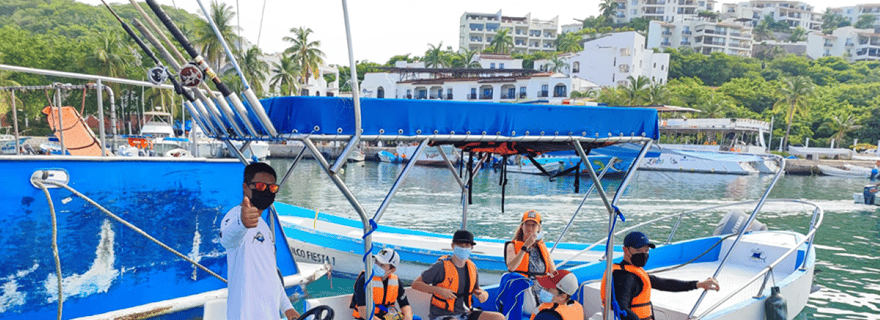 Depuis Huatulco : Circuit privé dans les baies de Huatulco