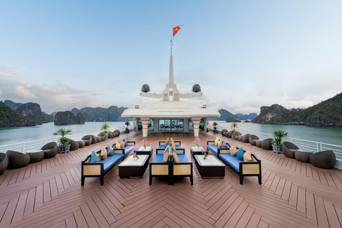 Catherine 2D1N Cruise: Ha Long Bay with Sung Sot & Ti Top Premier Suite of Catherine Cruise from Halong