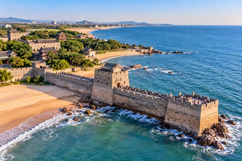 From Beijing: Shanhaiguan & Laolongtou: Great Wall Meets Sea