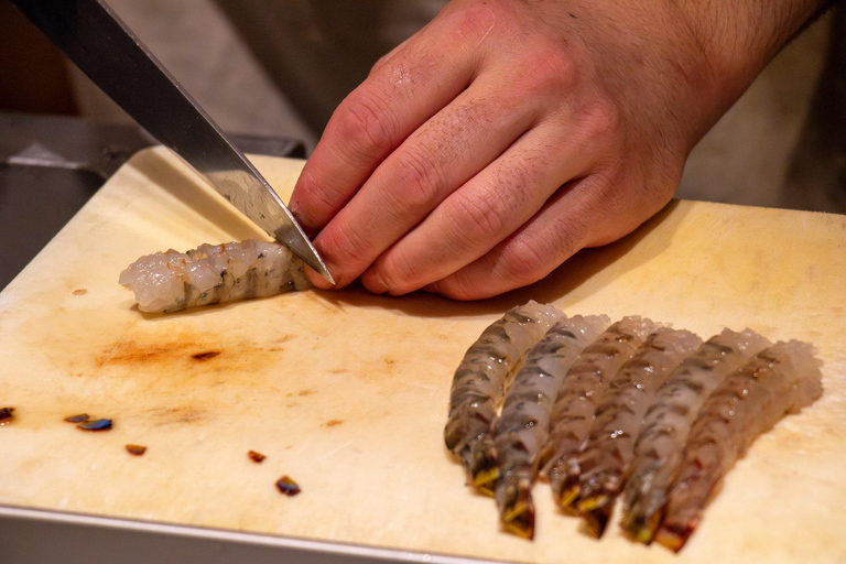 Hochwertiges Sushi &amp; Tempura-Essen in Ginza