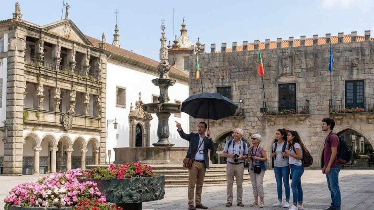 Sightseeing-Tour (Urbane & Visuelle Kunst) mit Lebensmittelverkostung in Viana do Castelo