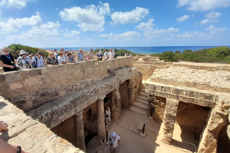 Paphos: Half-Day City Tour with Tombs of the Kings Entry