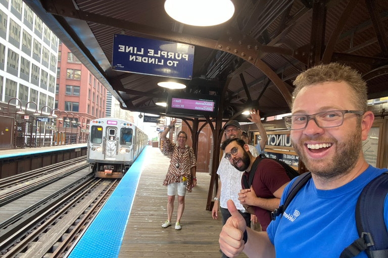 Chicago Architecture of The Loop Experience by Train All Aboard the L