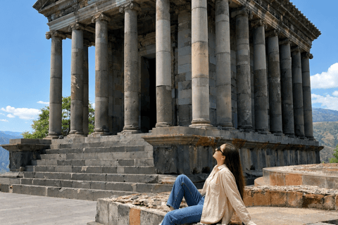 From Yerevan: Private Sevan, Garni, Geghard & Symphony Tour Private without guide(Only Driver)