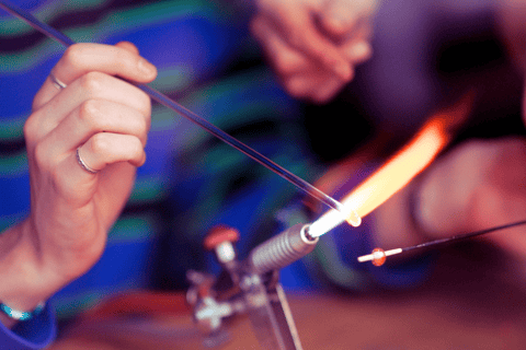 Kabelvåg: Laboratorio di gioielli in vetroKabelvåg: Laboratorio di gioielli in vetro - 1 ora