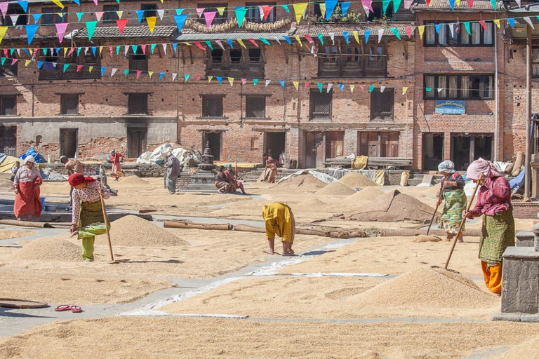 Katmandu: Bungmati Village Tour med matlagning och träsnideri