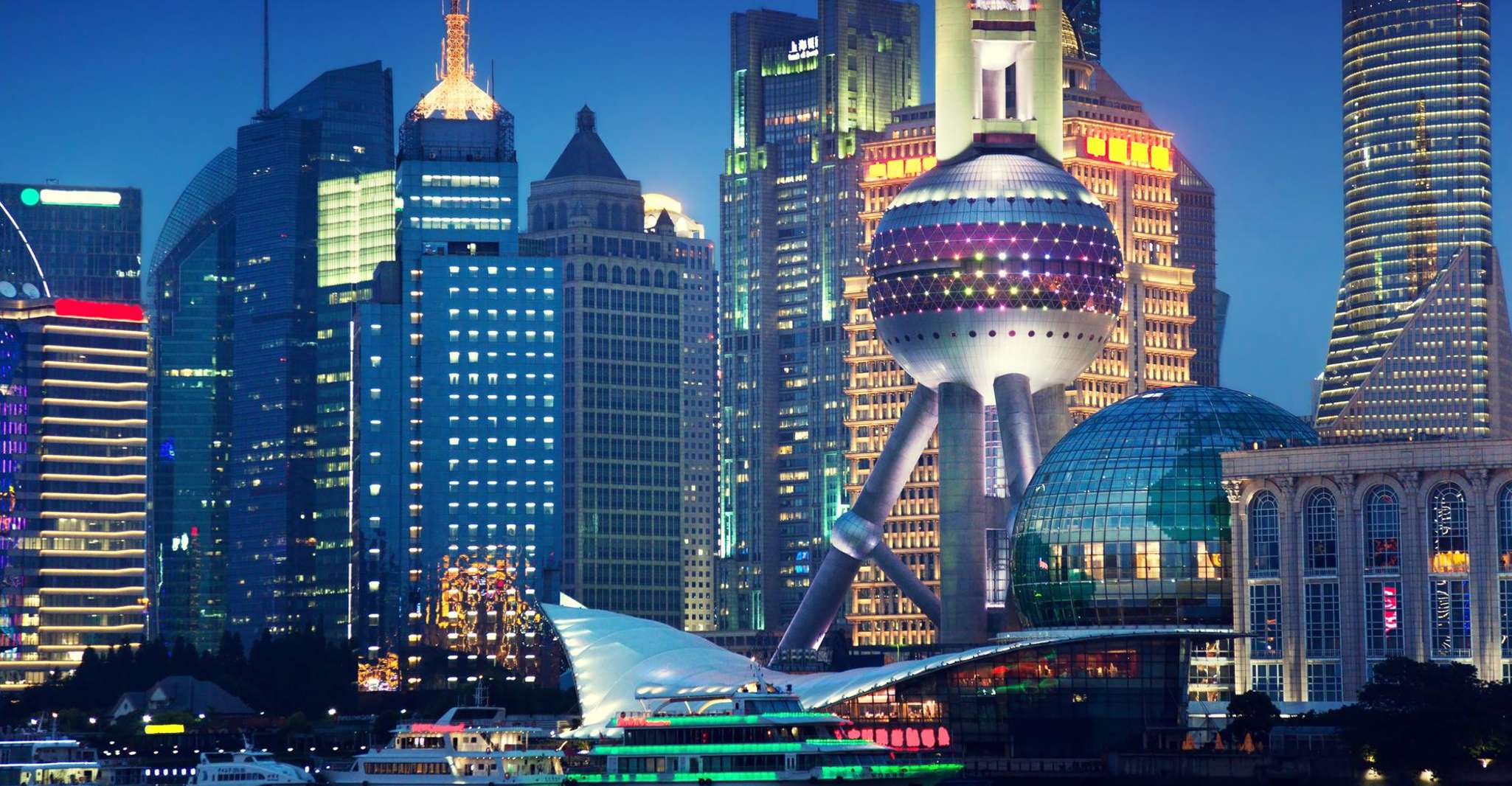 Shanghai Night River Cruise VIP Seat with Authentic Dinner photo 10