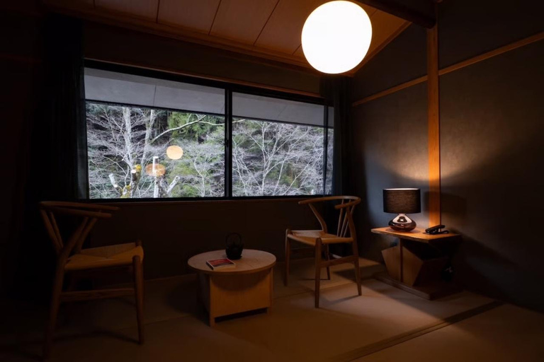 Kyoto: Kurama Onsen Entry Ticket with Set Meal Onsen Full Set＋Yuba Shabu Yudofu Set Meal