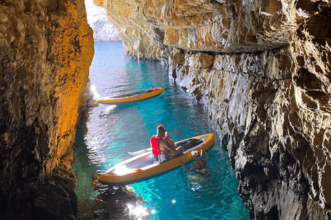 Kotor Bay: Blue Cave & Hidden Caves Kayak Adventure