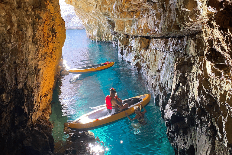 Kotor Bay: Blue Cave & Hidden Caves Kayak Adventure