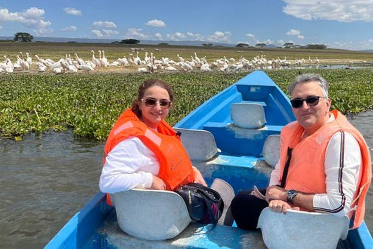 Nairobi: Lake Naivasha Boat Safari and Hell's Gate Tour