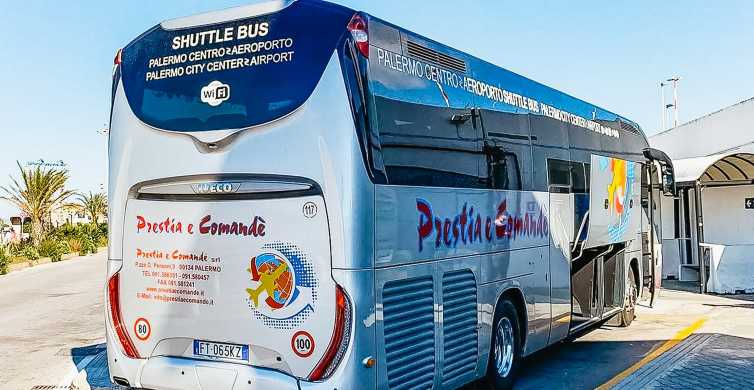 Palermo: Transfer cu autobuzul spre/de la aeroport și centrul orașului