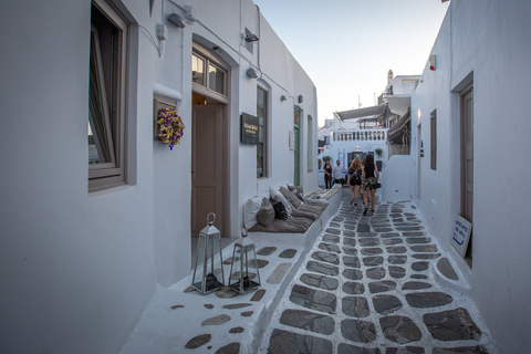 Mykonos: Mykonos stad Privat tur till fots