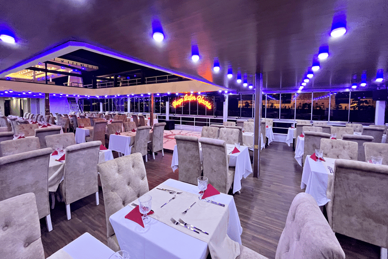 Istanbul: New Year&#039;s Eve Bosphorus Cruise with Dinner OptionVIP Dinner Menu, Alcoholic Drinks, and Hotel Transfer