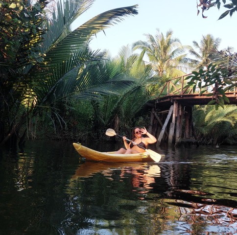 Visit Kampot Countryside, Pepper farm and Kayak tour include lunch in Kampot