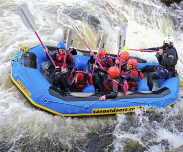 Llangollen: River Dee Whitewater Rafting Adventure