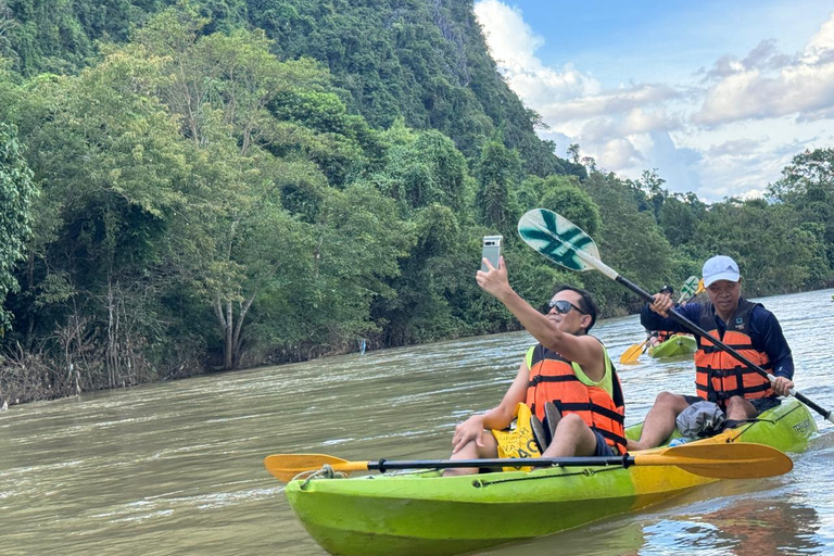 Dagsutflykt Vientiane - VangVieng med snabbtåg