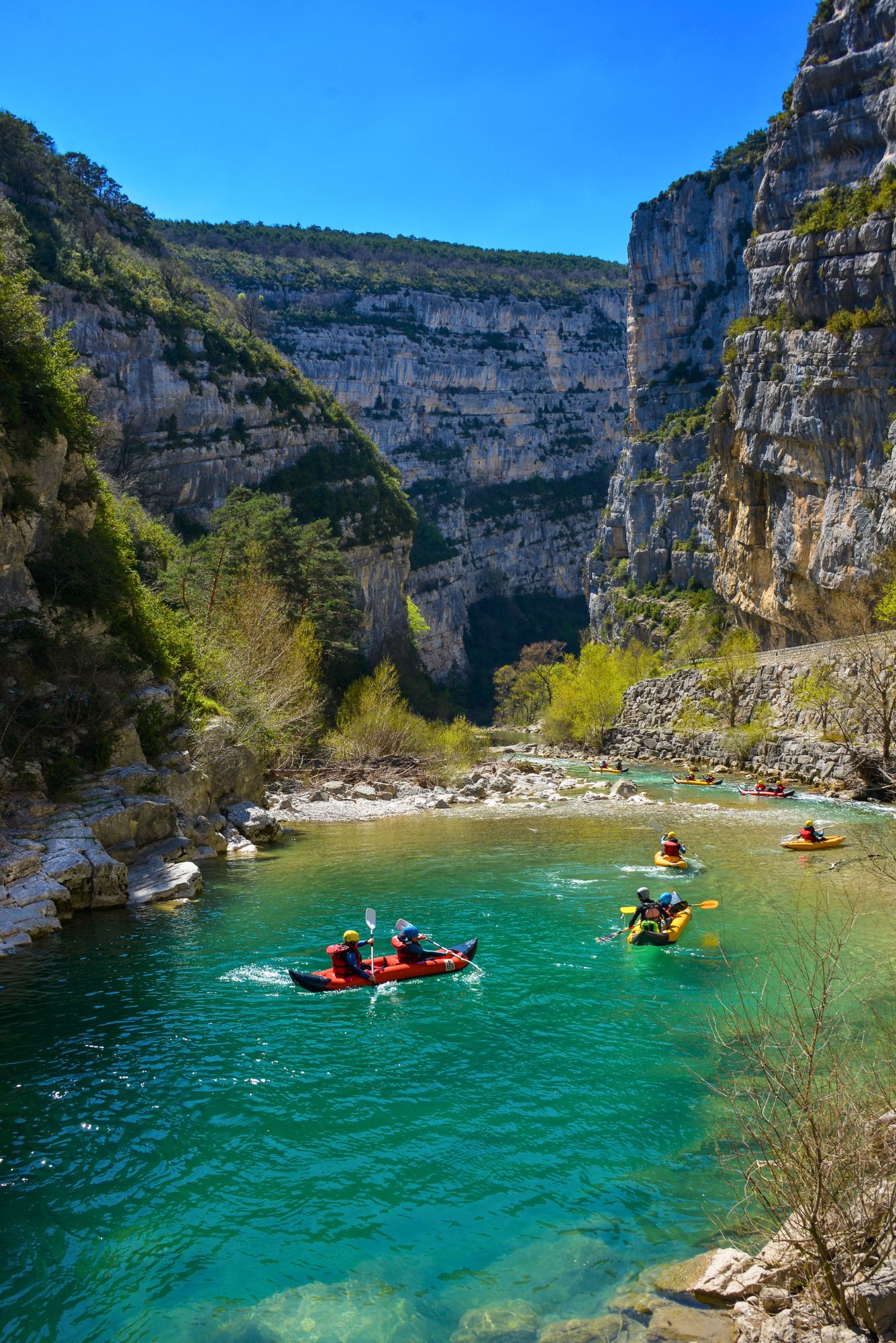 Kanu/Kajak – Verdon-Schlucht