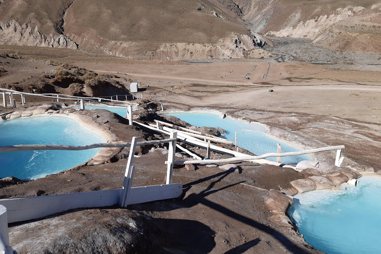 CAJON DEL MAIPO TOUR + TERMAS COLINA + EMBALSE EL YESO AND PICNIC TOUR CAJON DEL MAIPO + COLINA HOT SPRINGS + EL YESO DAM & PICNIC