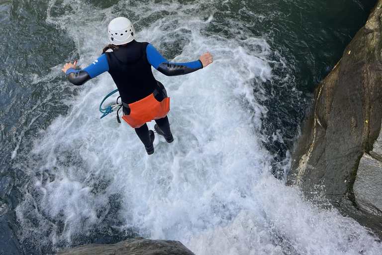 La plagne: introductory canyon at Eau Rousse
