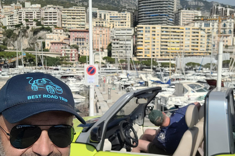 Vanuit Nice: Rondleiding Monaco &amp; Eze in elektrische cabrioSUV N°2 Nice Monaco Eze Nice in een elektrische cabriolet