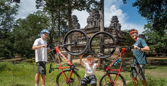 Cycle Angkor Backroad Bike Tour / E-Bike or Tuk Tuk