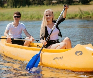 Děčín: Canoeing and Biking Tour to Schmilka