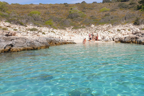 Hvar:Blue & Grenn Cave and Vis Island Private Speedboat Tour