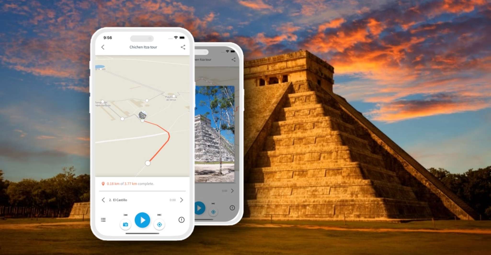 Chichen Itza Self Guided Audio Tour voor uw smartphone - Hizvo