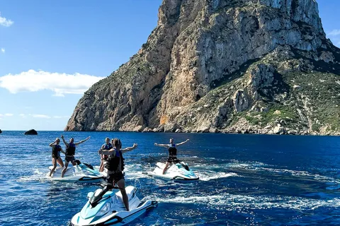 Excursão de jet ski a Es Vedra a partir de San Antonio (1,5 horas)