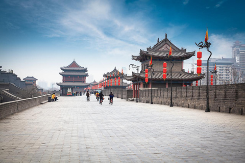 Xi&#039;an clássico: Excursão de ônibus totalmente guiada pelo Exército de TerracotaExcursão de ônibus do Exército de Terracota + Muralha da Cidade Antiga