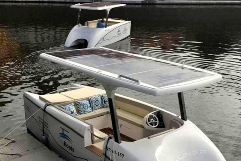 Wrocław : Croisière en gondole solaire sur l'Oder avec un guide