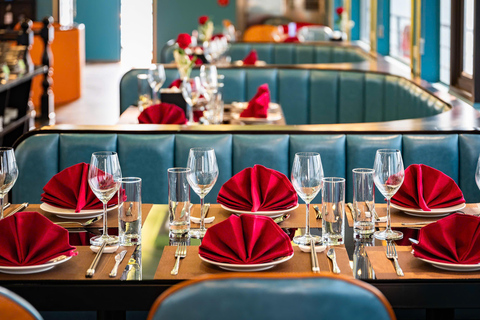 Hanói: Viagem de 1 dia à Baía de Ha Long - Cruzeiro de luxo AmethystCruzeiro de dia inteiro na Baía de Halong com Ametista (todos os destinos)