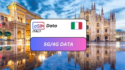 Von Mailand aus: Italien eSIM Tourist Roaming Datenplan