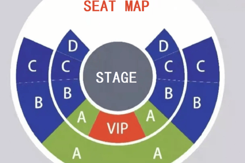 Shanghai: Circus World ERA Theatre Acrobatics Ticket Circus World Acrobatic Ticket: Area B Seat (Value for Money)