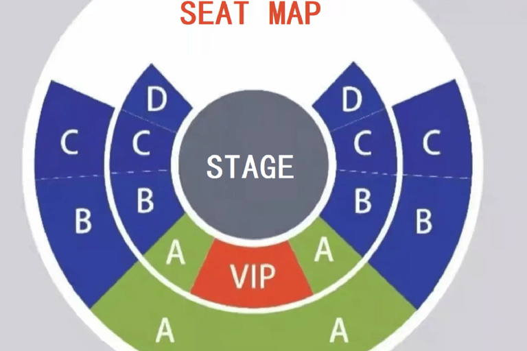 Shanghai: Circus World ERA Theatre Acrobatics Ticket Circus World Acrobatic Ticket: Area B Seat (Value for Money)