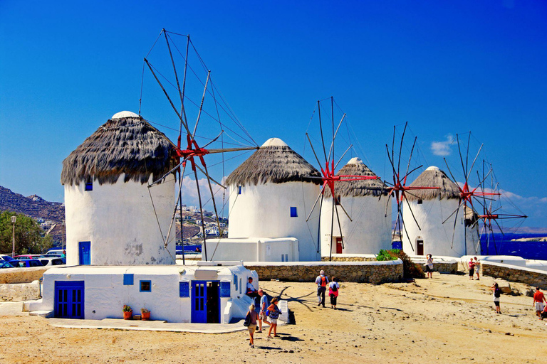 Mykonos: Half-Day Island Tour with Wine Tasting