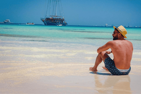 From Sharm: Ras Mohamed, White Island Snorkel & Dive & Lunch 1 Intro Dive Option Beginners & Professional