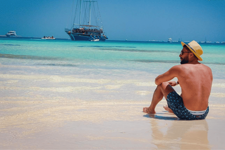 From Sharm: Ras Mohamed, White Island Snorkel & Dive & Lunch 1 Intro Dive Option Beginners & Professional