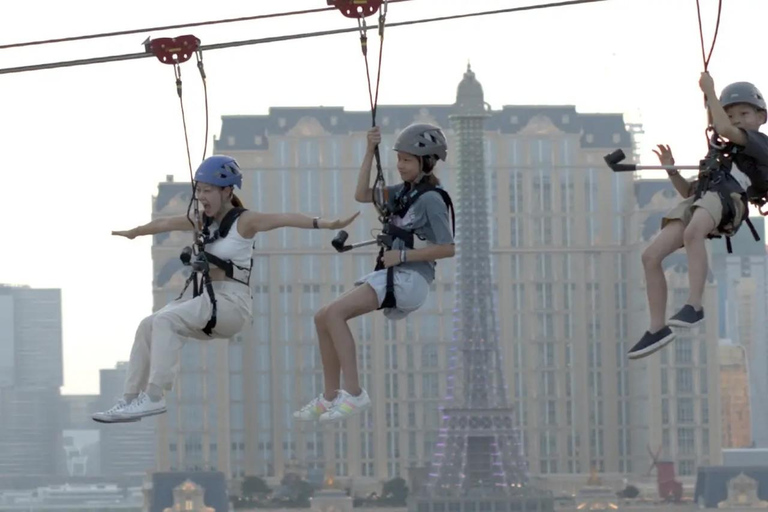Macau-Zipcity Zipline Experience Ticket
