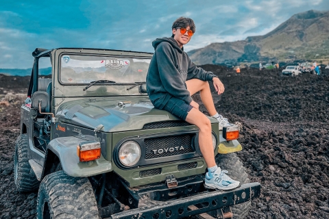 Bali : Mont Batur visite guidée en jeep au coucher du soleilBali : Mont Batur Jeep Sunset Adventures visite guidée