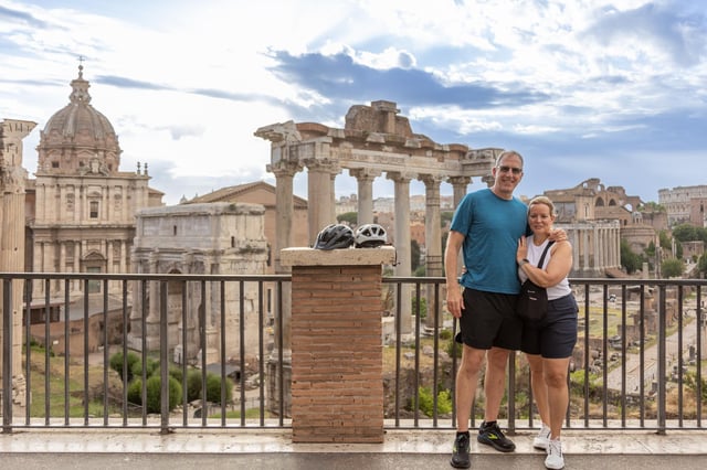 Róma ékkövei: Kiscsoportos e-bike túra street food megállókkal